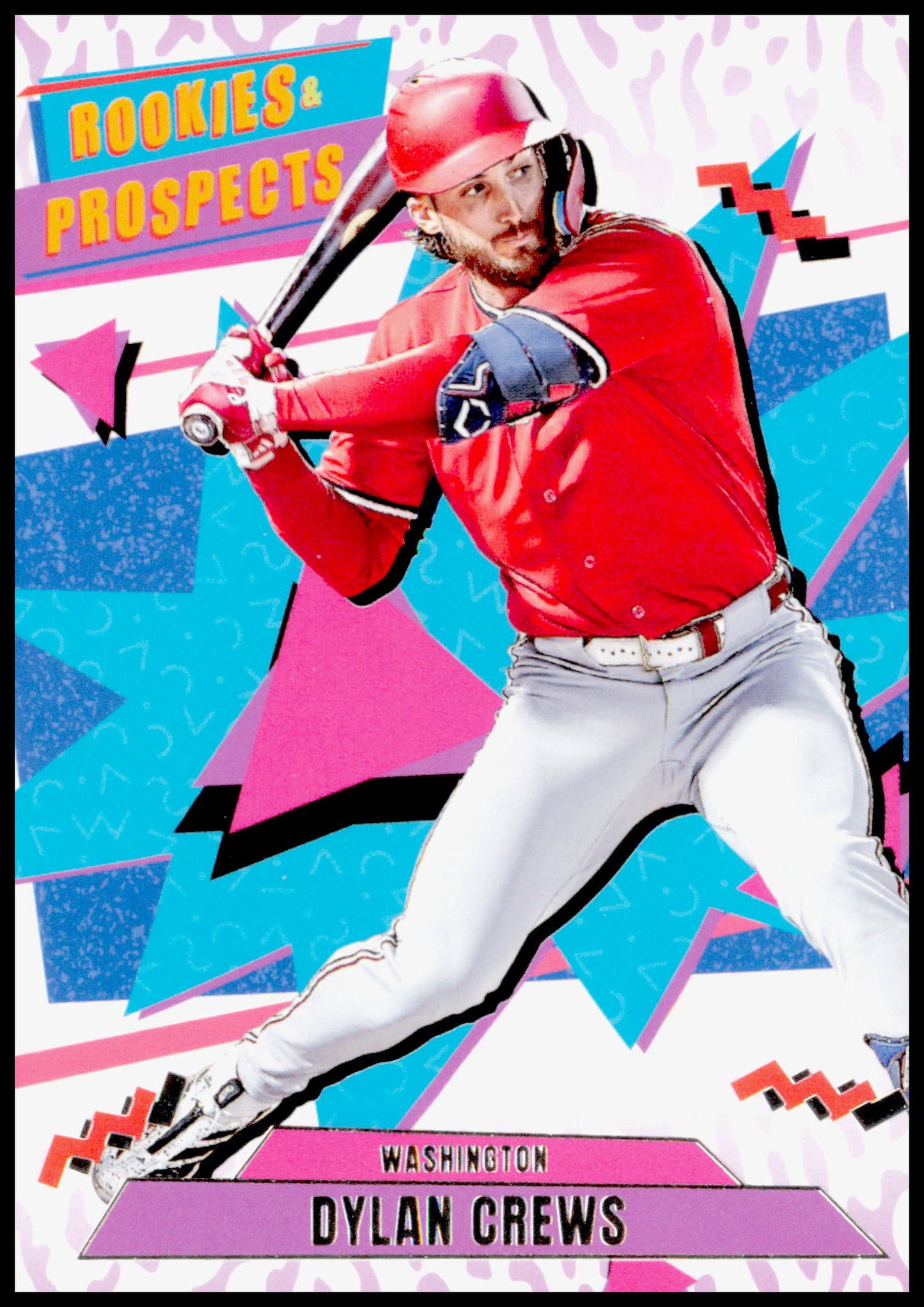 2026 Panini Decades 90s Pop Culture Dylan Crews Card Washington Nationals