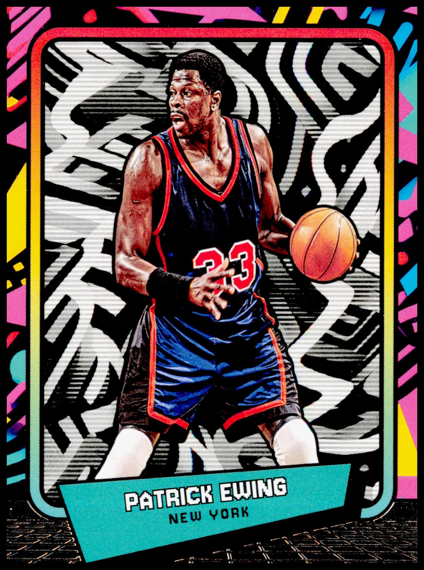 2026 Panini Decades 90s Pop Culture Patrick Ewing Card New York Knicks