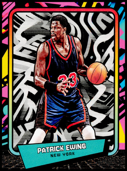 2026 Panini Decades 90s Pop Culture Patrick Ewing Card New York Knicks