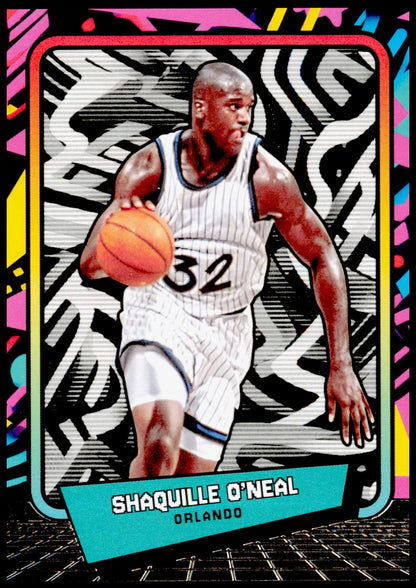 2026 Panini Decades 90s Pop Culture Shaquille O'Neal Card Orlando Magic