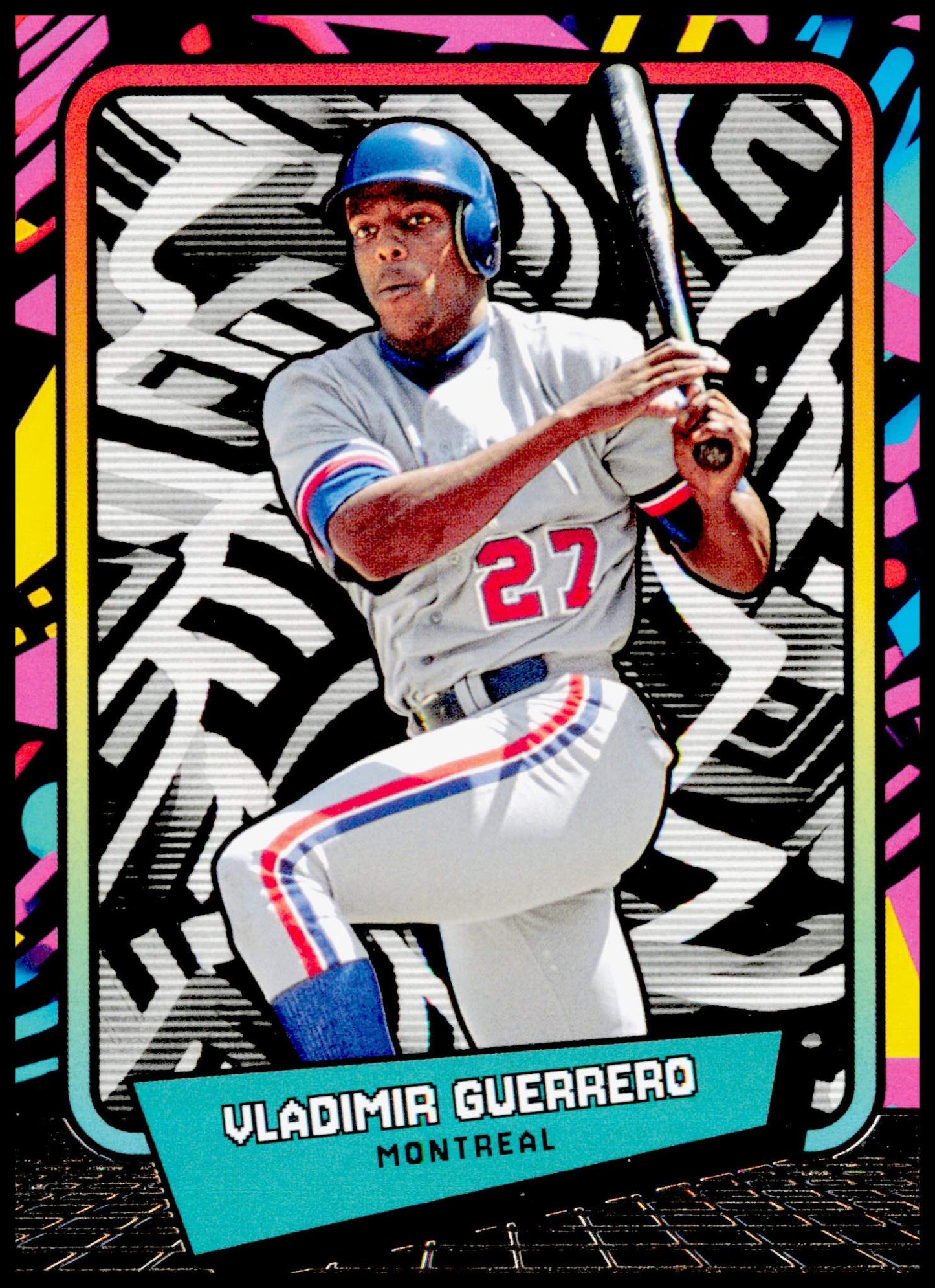 2026 Panini Decades 90s Pop Culture Vladimir Guerrero Card Montreal Expos