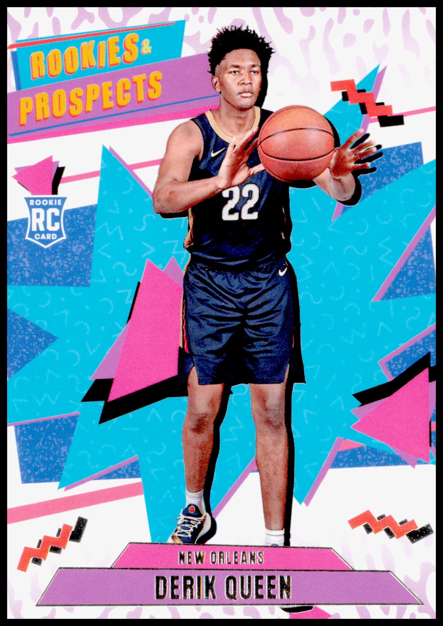 2026 Panini Decades 90s Pop Culture Derik Queen Card New Orleans Pelicans
