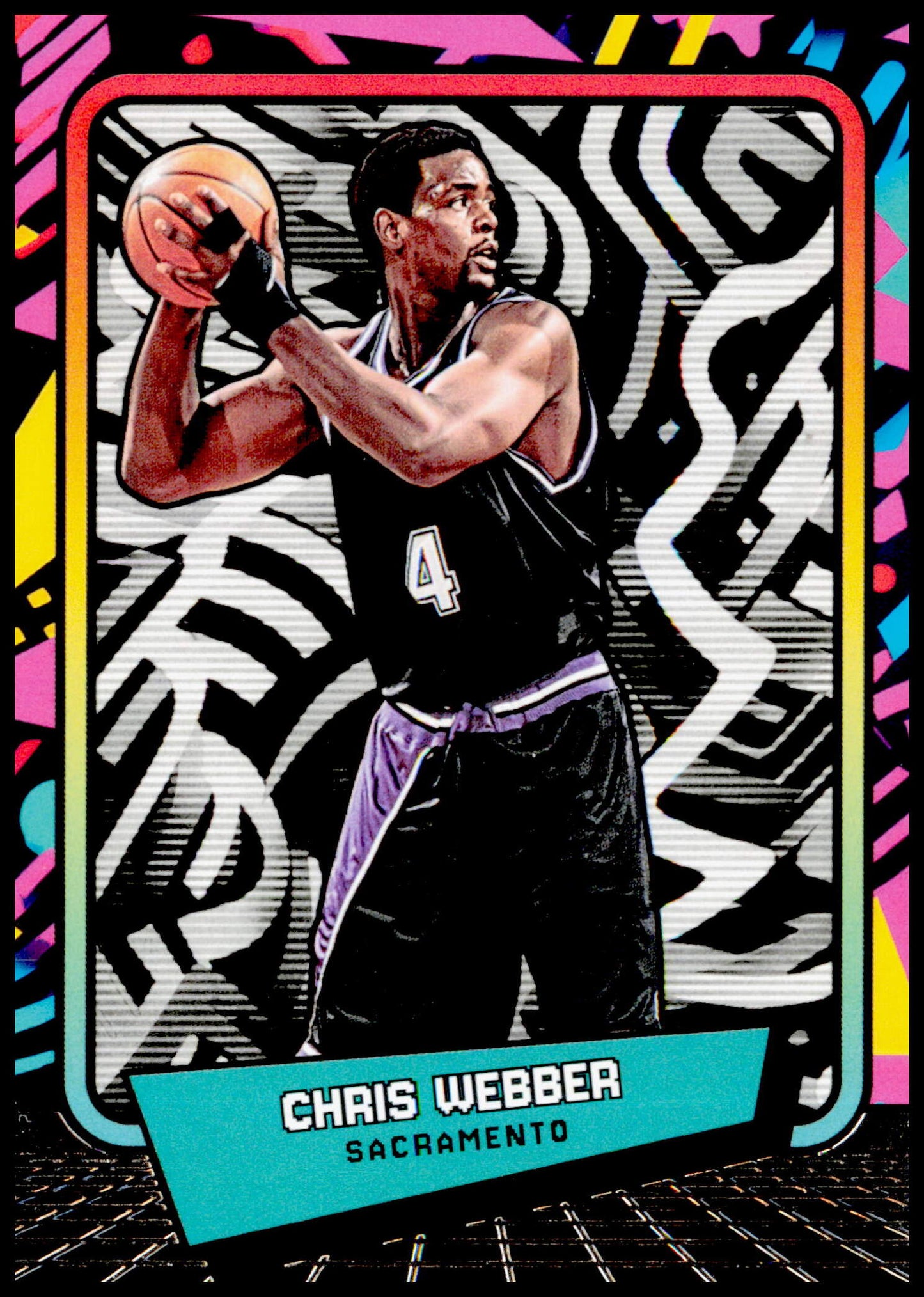 2026 Panini Decades 90s Pop Culture Chris Webber Card Sacramento Kings