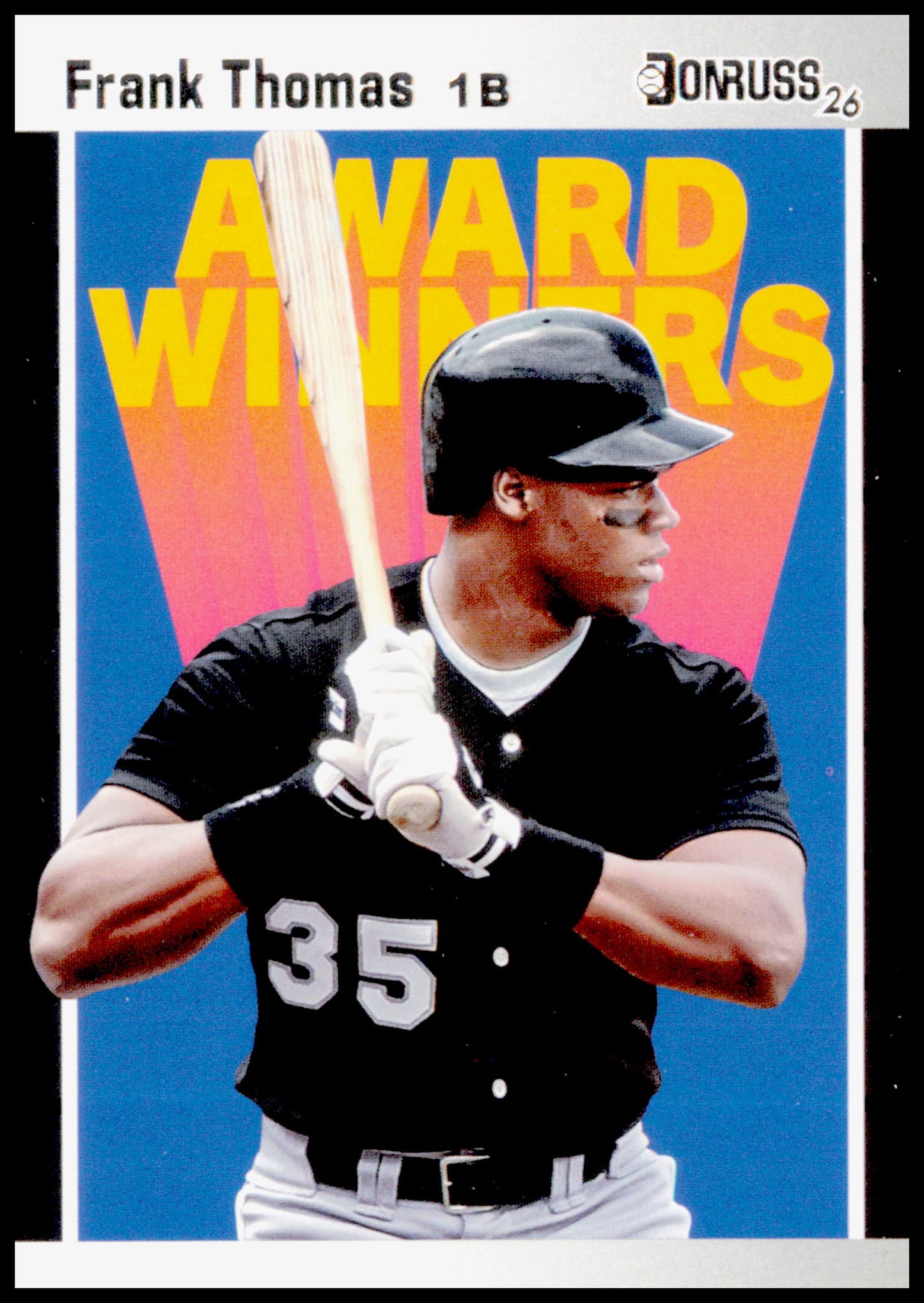 2026 Panini Decades 90s Pop Culture Frank Thomas Card Award Winners Chicago