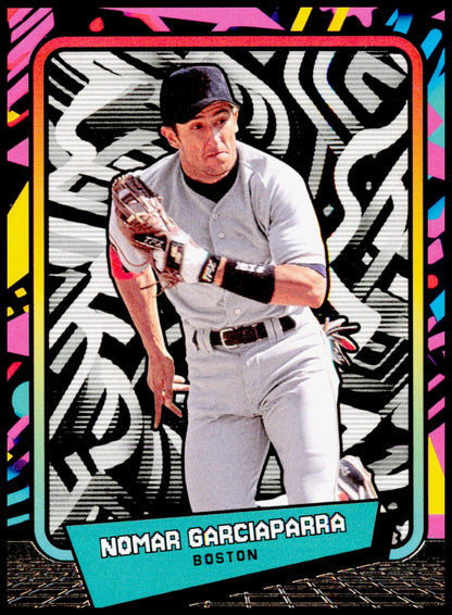 2026 Panini Decades 90s Pop Culture Nomar Garciaparra Card Boston Red Sox
