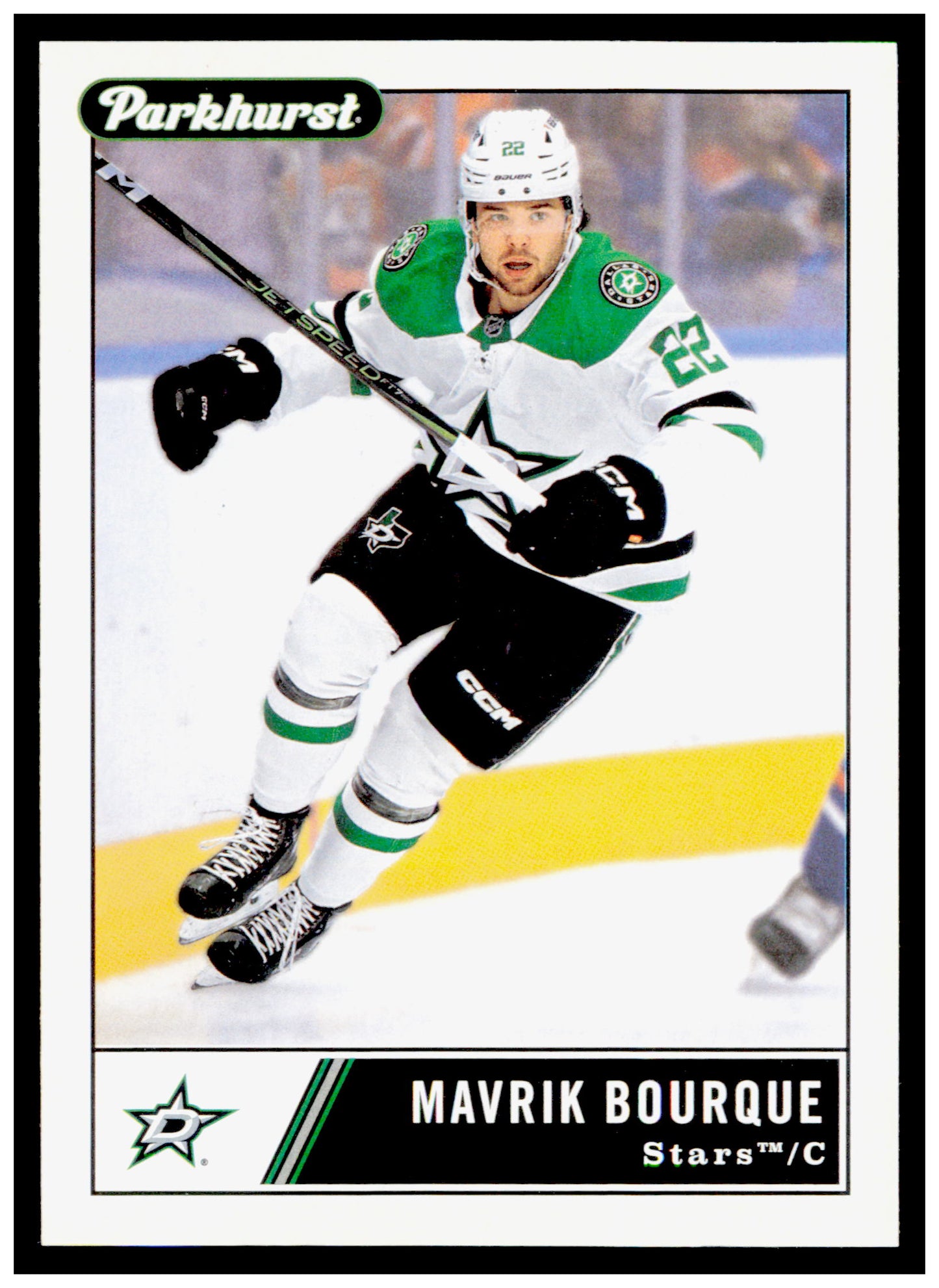 2025-26 Parkhurst Mavrik Bourque Card Dallas Stars