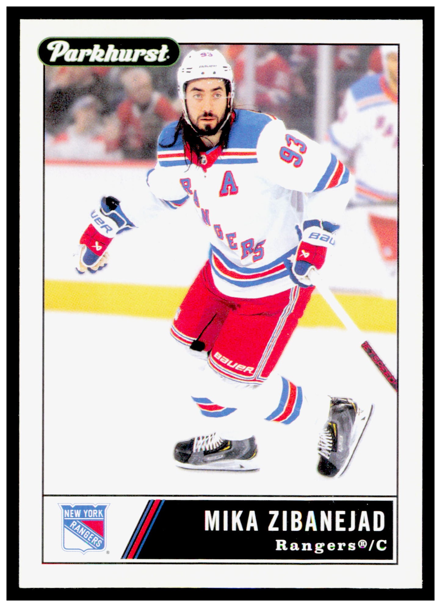 2025-26 Parkhurst Mika Zibanejad Card New York Rangers