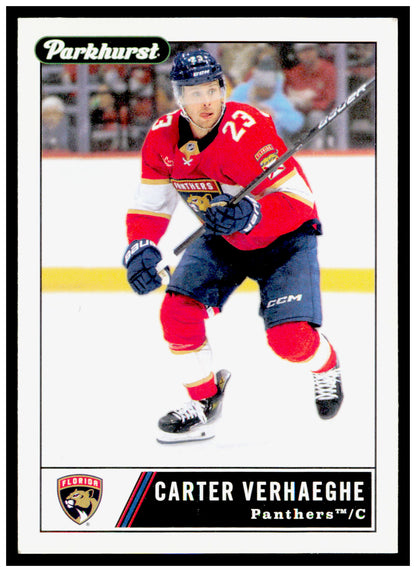 2025-26 Parkhurst Carter Verhaeghe Card Florida Panthers