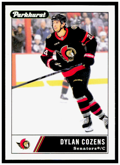 2025-26 Parkhurst Dylan Cozens Card Ottawa Senators