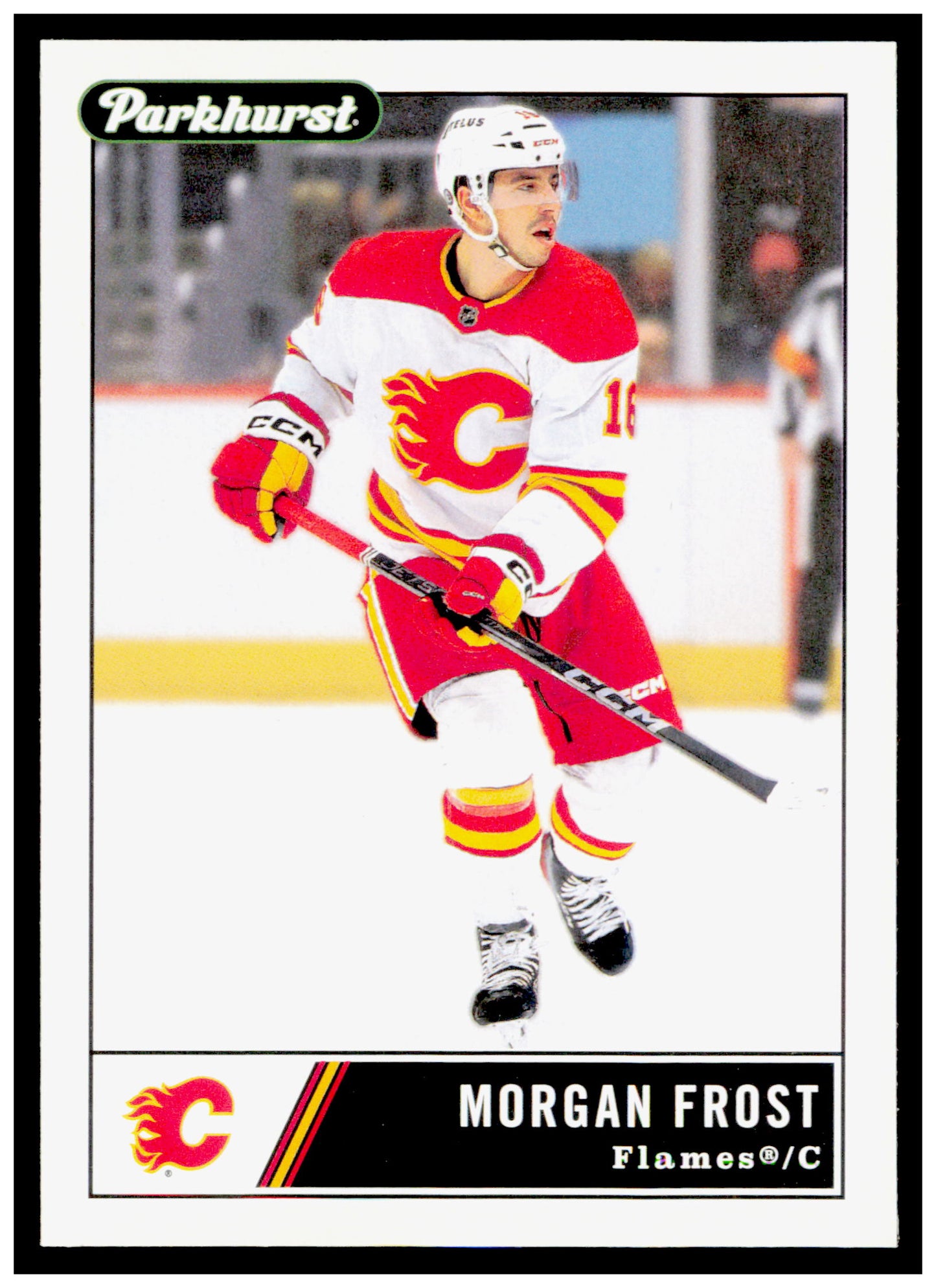 2025-26 Parkhurst Morgan Frost Card Calgary Flames