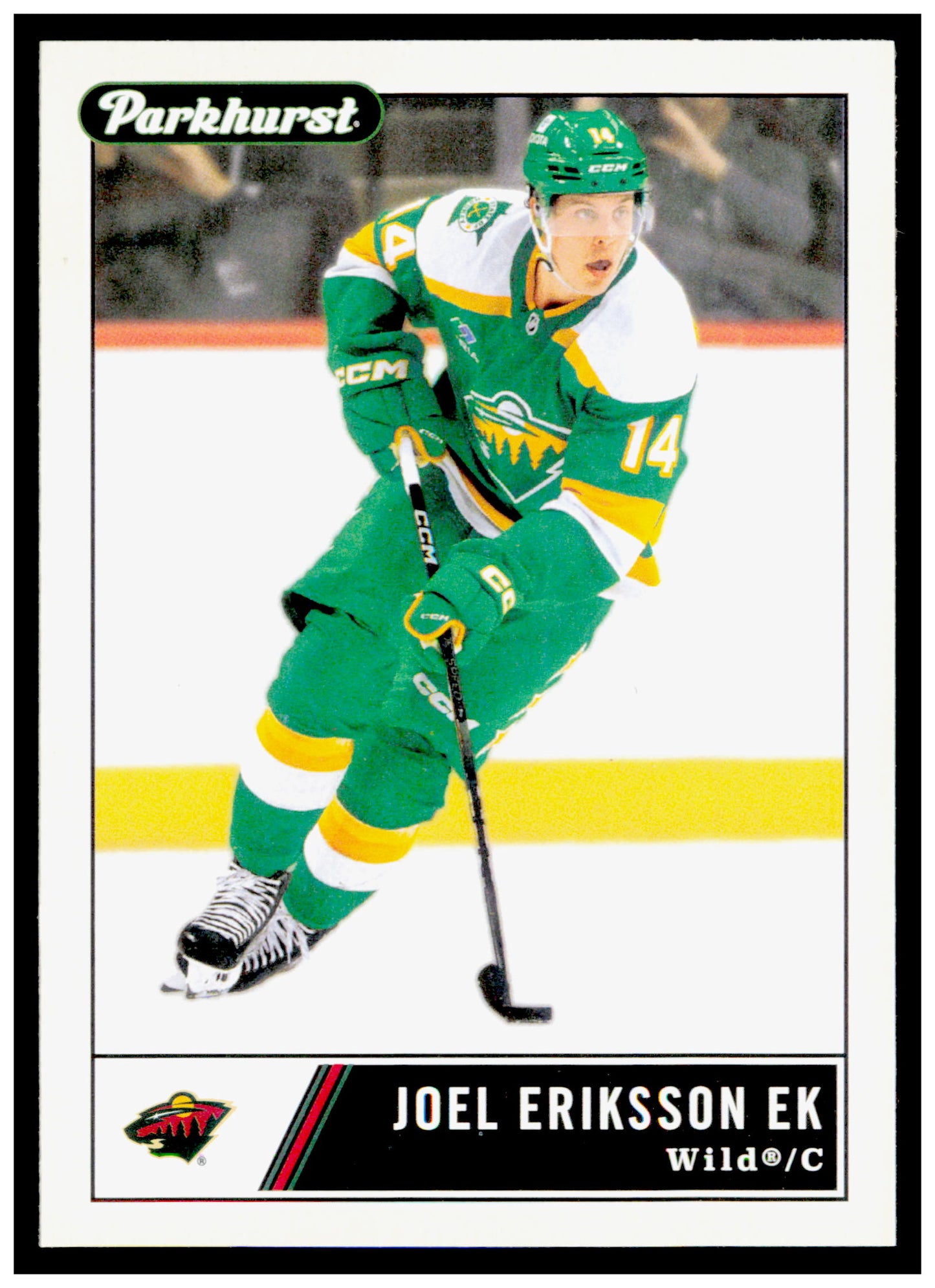 2025-26 Parkhurst Joel Eriksson Ek Card Minnesota Wild
