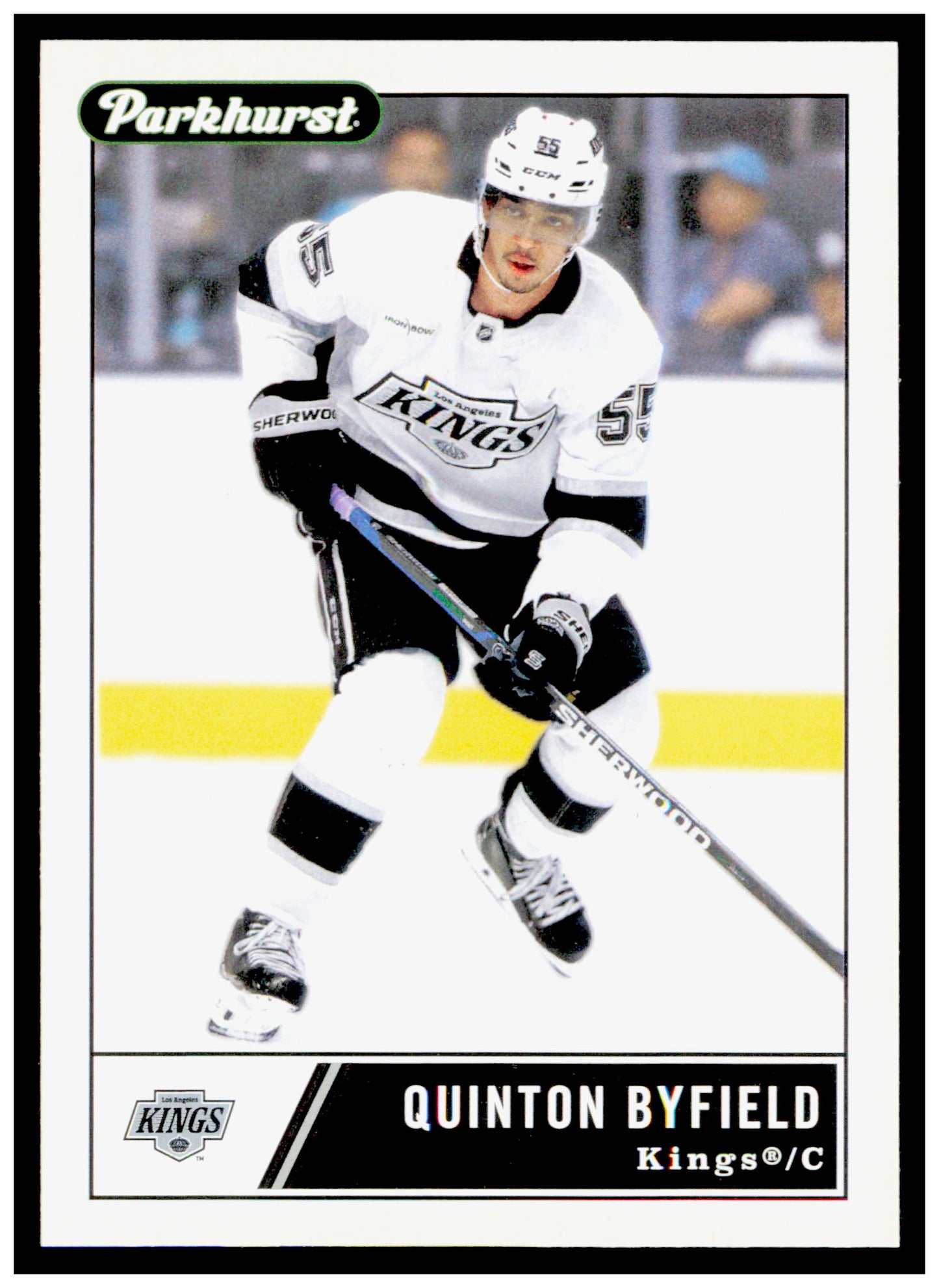 2025-26 Parkhurst Quinton Byfield Card Los Angeles Kings