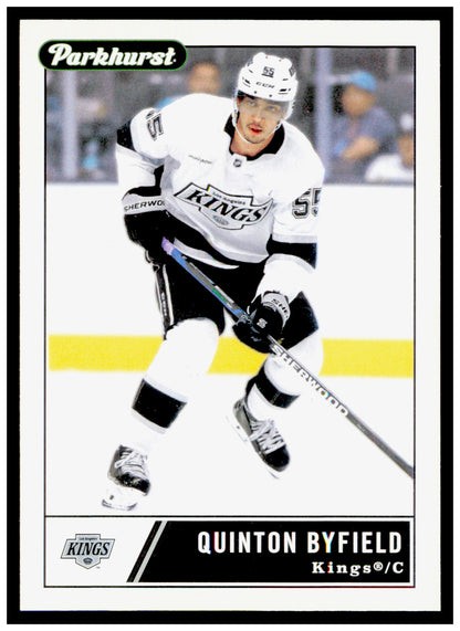 2025-26 Parkhurst Quinton Byfield Card Los Angeles Kings
