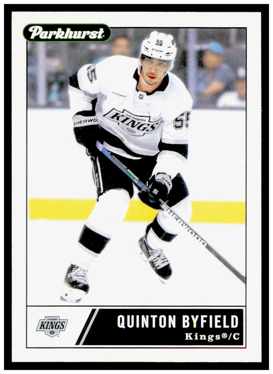 2025-26 Parkhurst Quinton Byfield Card Los Angeles Kings
