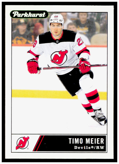 2025-26 Parkhurst Timo Meier Card New Jersey Devils