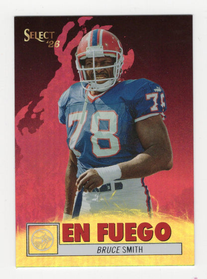 2026 Panini 90s Pop Culture Select '26 En Fuego Bruce Smith Buffalo Bills