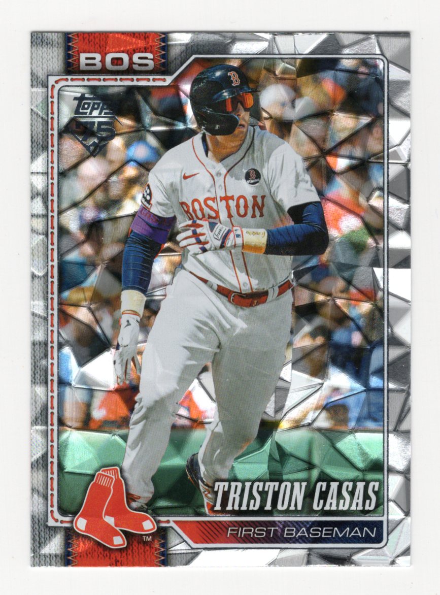 2026 Topps Triston Casas Card Diamante Foil Boston Red Sox