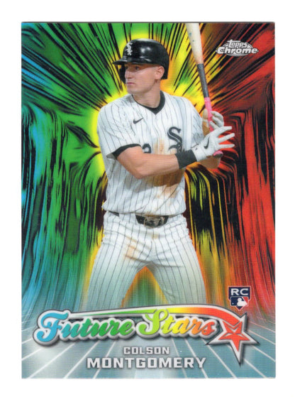 2026 Topps Chrome Colson Montgomery Card Future Stars Chicago White Sox