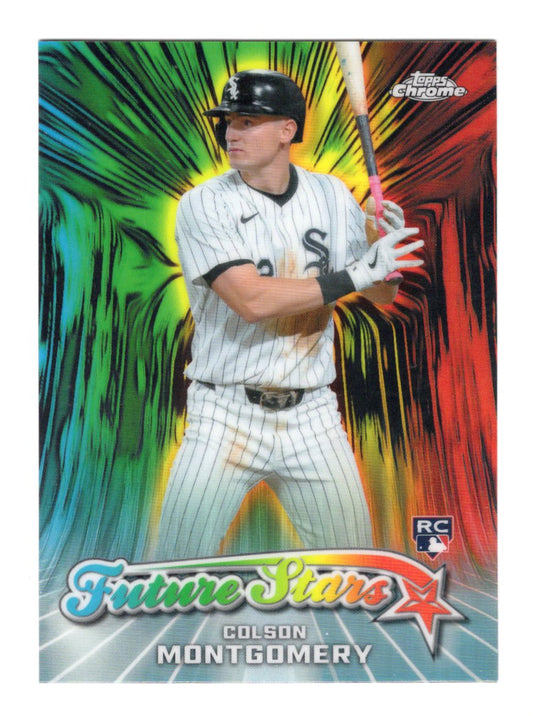 2026 Topps Chrome Colson Montgomery Card Future Stars Chicago White Sox