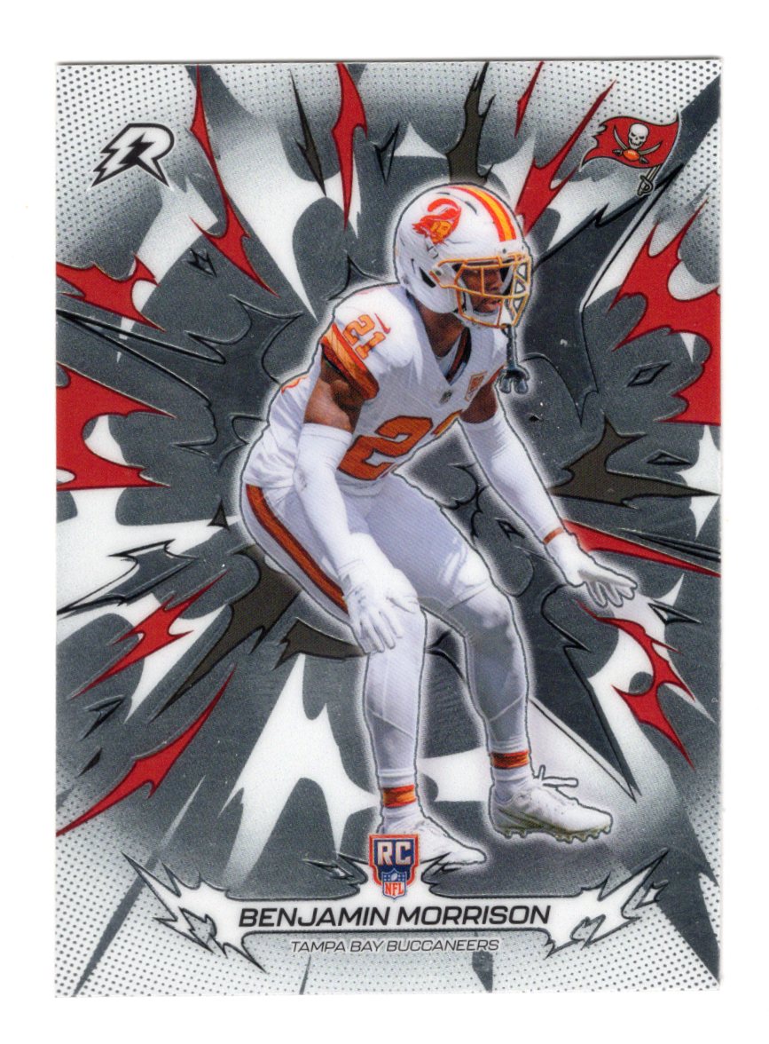 2025 Topps Resurgence Benjamin Morrison Card Rookie Tampa Bay Buccaneers
