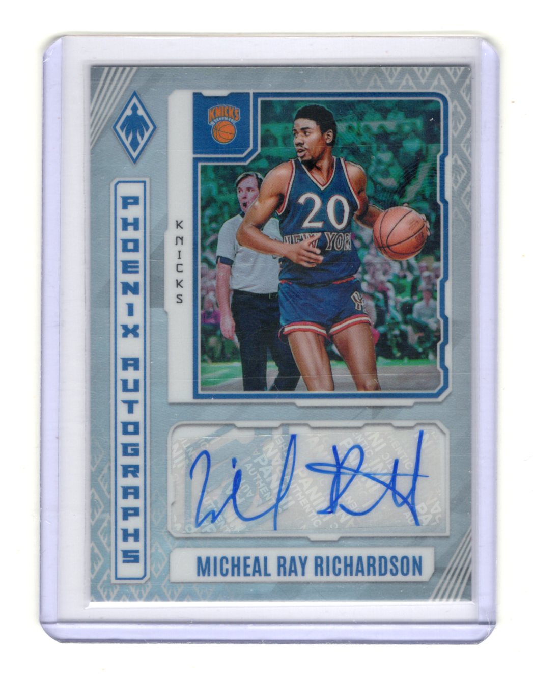 2023-24 Panini Phoenix Micheal Ray Richardson Card Phoenix Autographs Knicks