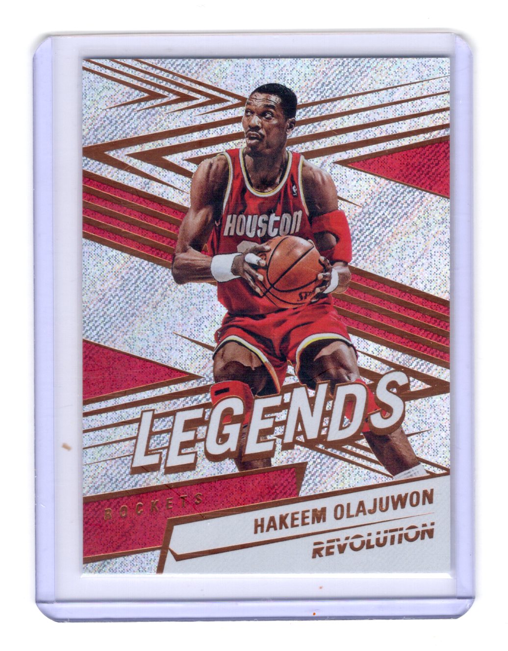 2024-25 Panini Revolution Hakeem Olajuwon Card Houston Rockets