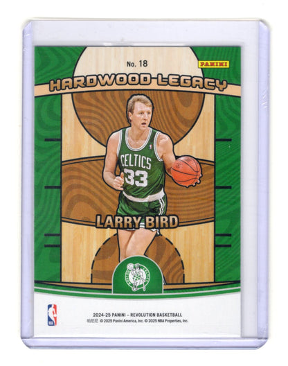 2024-25 Panini Revolution Larry Bird Card Hardwood Legacy Boston Celtics