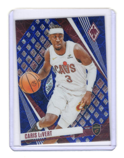 2023-24 Panini Phoenix Caris LeVert Card Phoenix Blue Lazer Cavaliers #/275