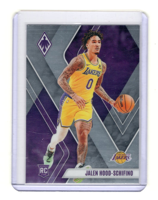 2023-24 Panini Phoenix Jalen Hood-Schifino Card Rookie Los Angeles Lakers