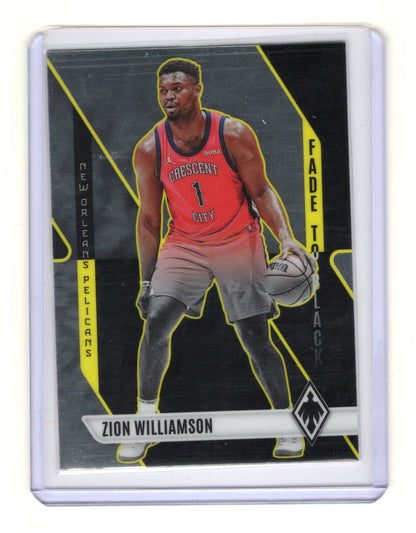 2023-24 Panini Phoenix Zion Williamson Card Fade To Black New Orleans Pelicans