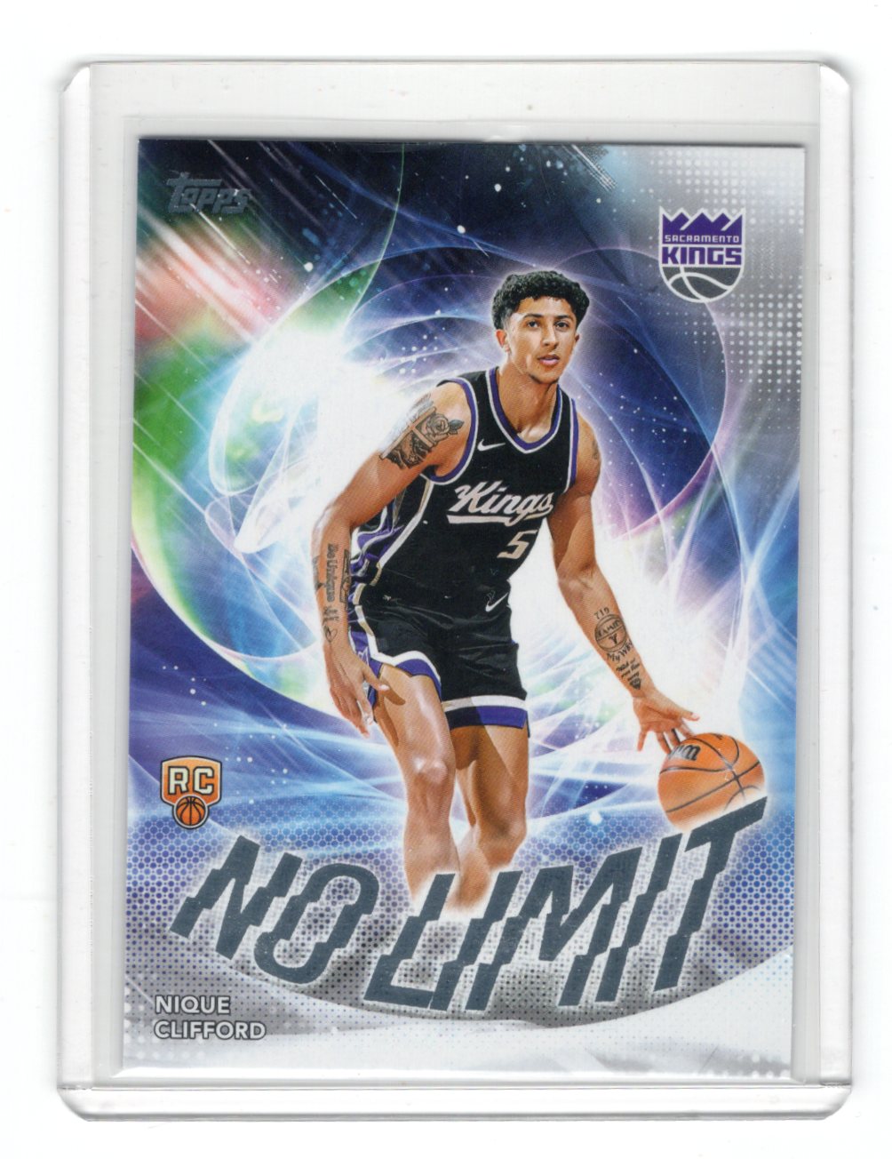 2025-26 Topps Nique Clifford Card No Limit Sacramento Kings