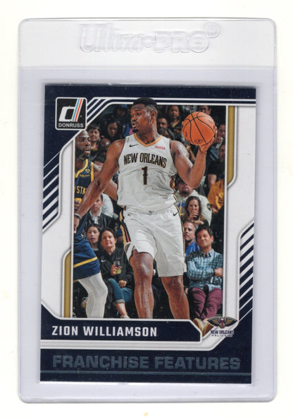 2024-25 Donruss Zion Williamson Card Franchise Features New Orleans Pelicans