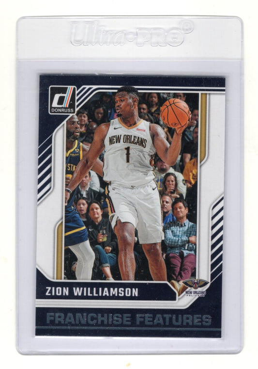 2024-25 Donruss Zion Williamson Card Franchise Features New Orleans Pelicans