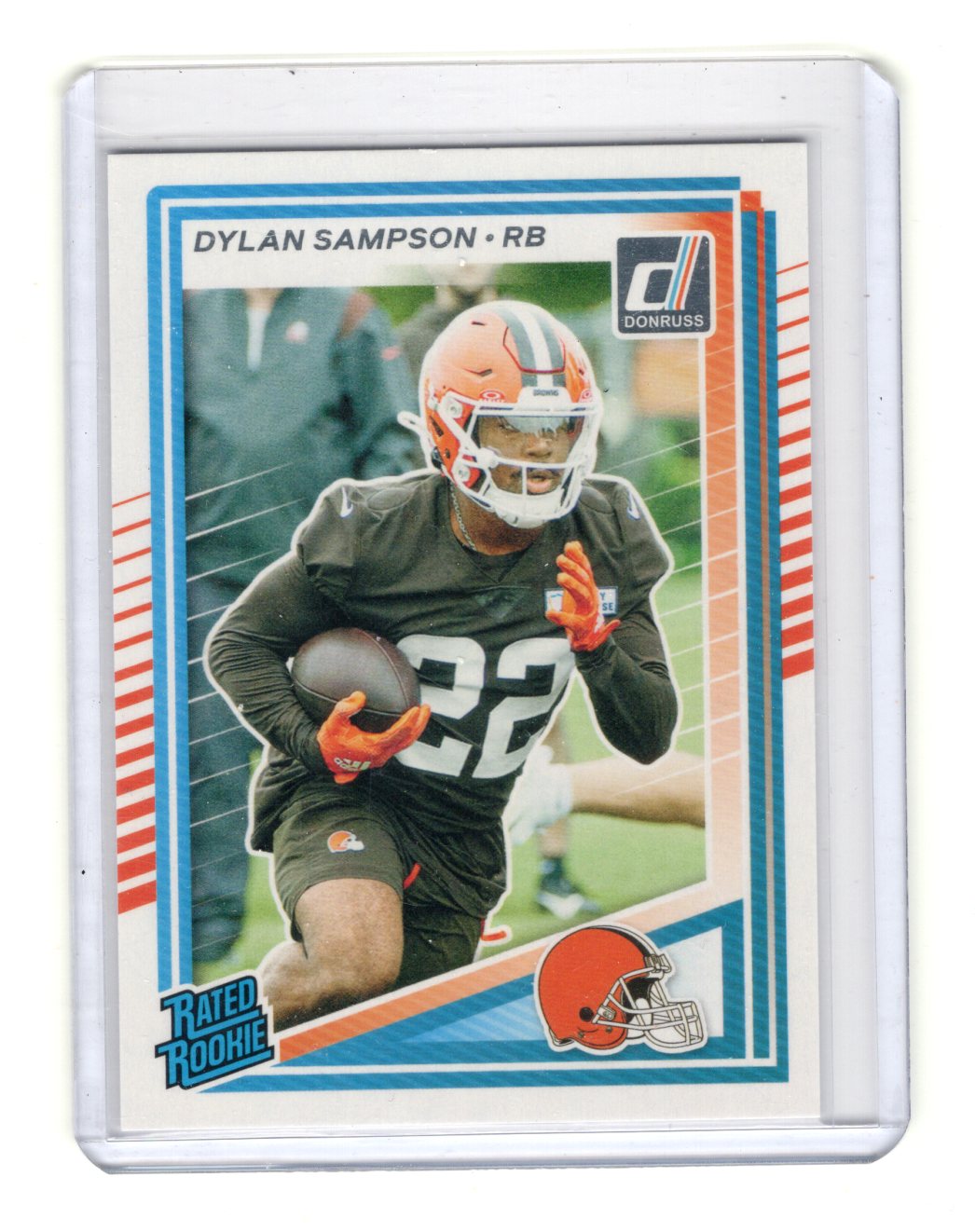 2025 Donruss Dylan Sampson Card Rookie Cleveland Browns