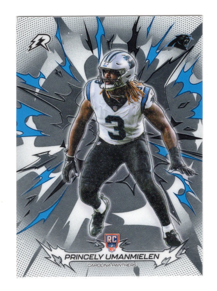 2025 Topps Resurgence Princely Umanmielen Card Rookie Carolina Panthers