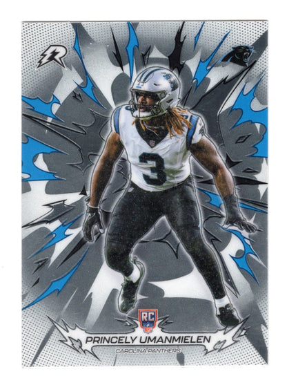 2025 Topps Resurgence Princely Umanmielen Card Rookie Carolina Panthers