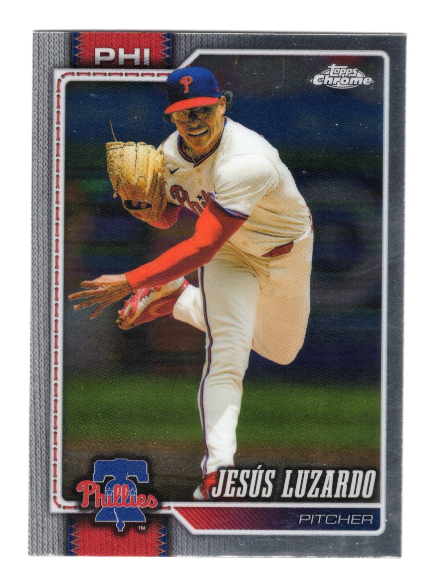2026 Topps Chrome Jesús Luzardo Card Philadelphia Phillies