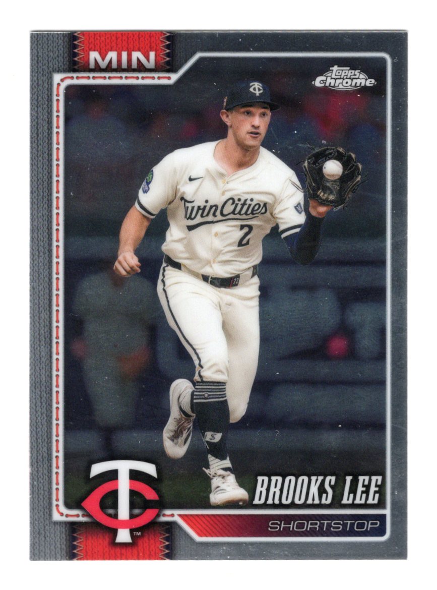 2026 Topps Chrome Brooks Lee Card Minnesota Twins