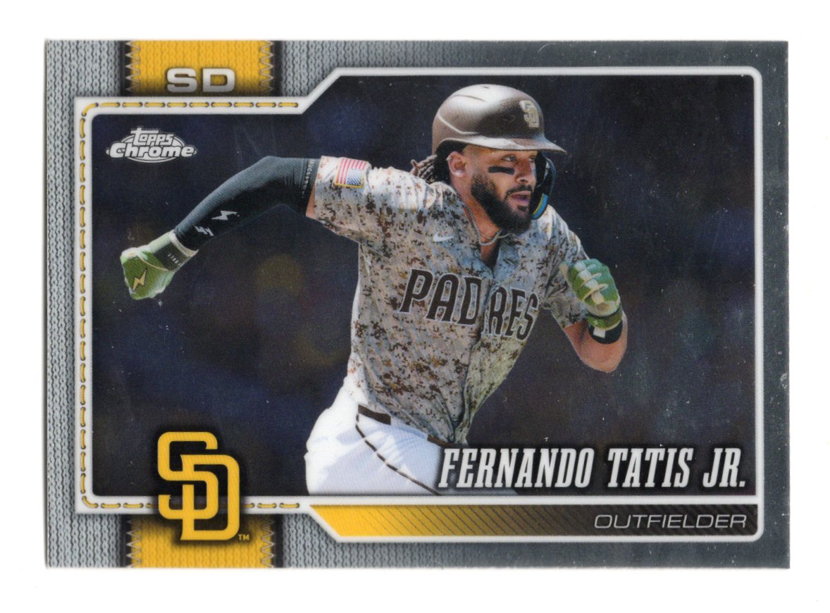 2026 Topps Chrome Fernando Tatis Jr. Card San Diego Padres