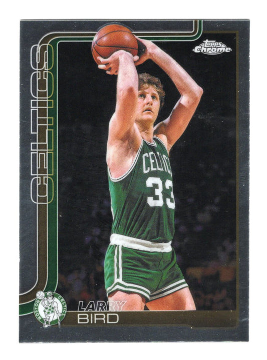 2025-26 Topps Chrome Update Larry Bird #143 Boston Celtics Hall of Fame