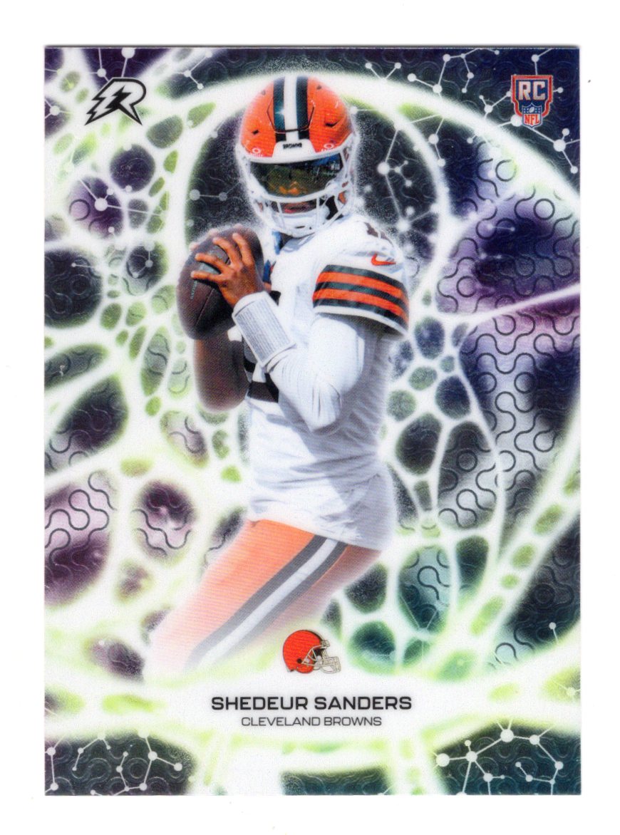 2025 Topps Resurgence Shedeur Sanders Card Protonyx Cleveland Browns