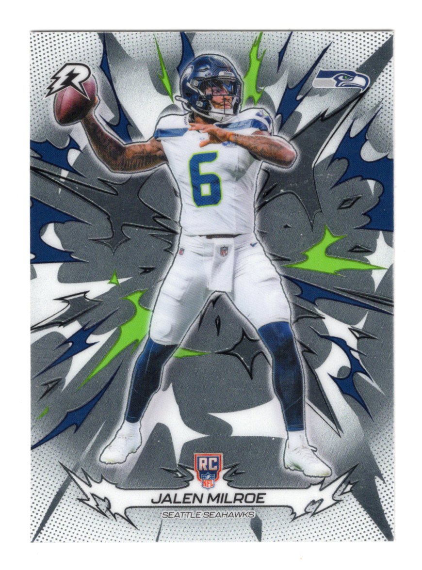 2025 Topps Resurgence Jalen Milroe Card Rookie Seattle Seahawks