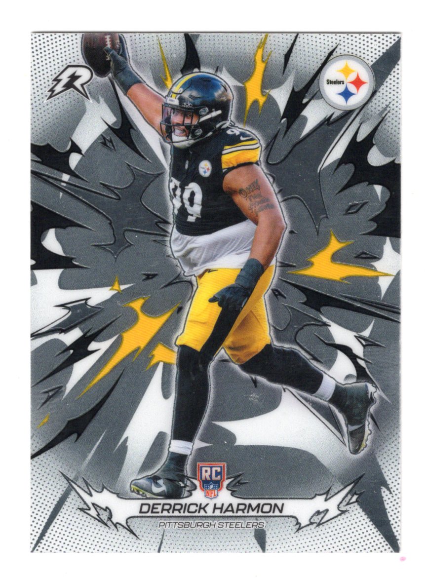 2025 Topps Resurgence Derrick Harmon Card Rookie Pittsburgh Steelers