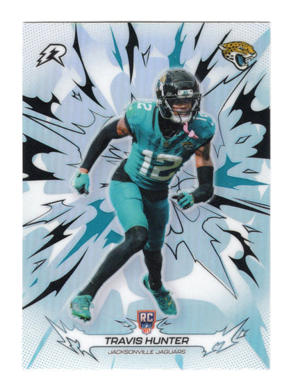 2025 Topps Resurgence Travis Hunter Card Refractor Jacksonville Jaguars