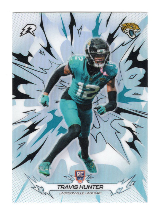 2025 Topps Resurgence Travis Hunter Card Refractor Jacksonville Jaguars