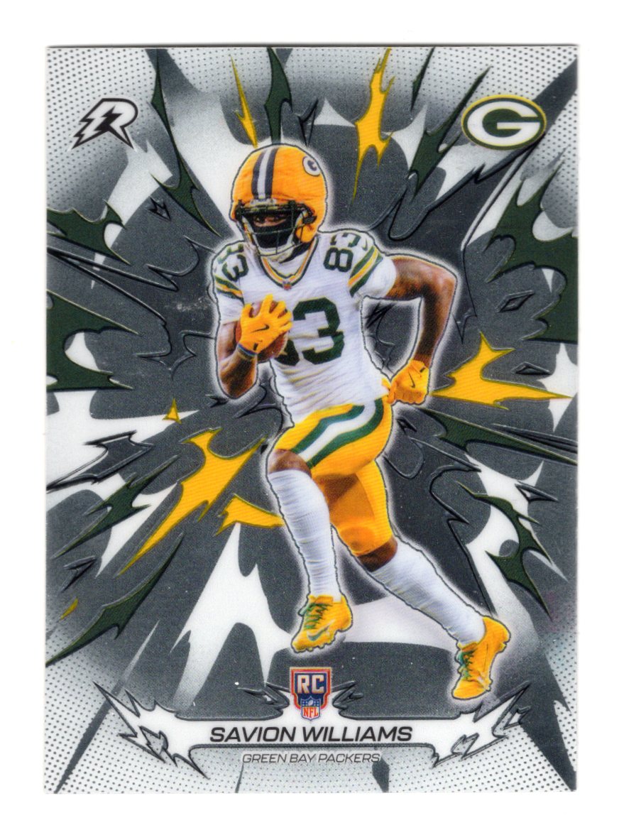 2025 Topps Resurgence Savion Williams Card Rookie Green Bay Packers