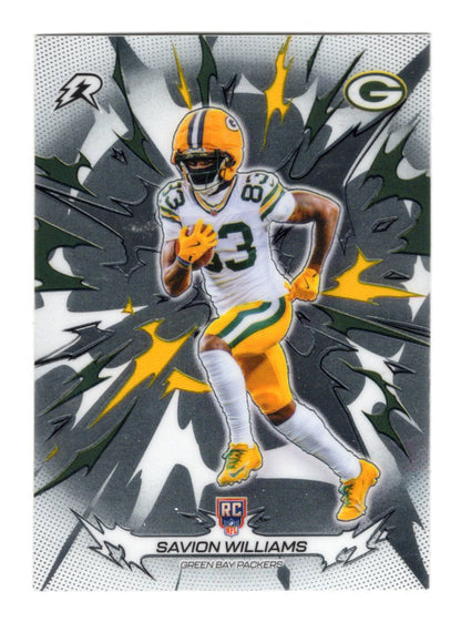 2025 Topps Resurgence Savion Williams Card Rookie Green Bay Packers