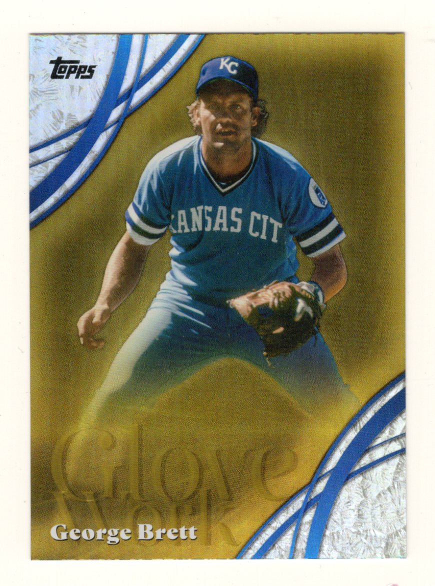 2026 Topps George Brett Glove Work Insert #GW-2 Kansas City Royals Hall of Fame