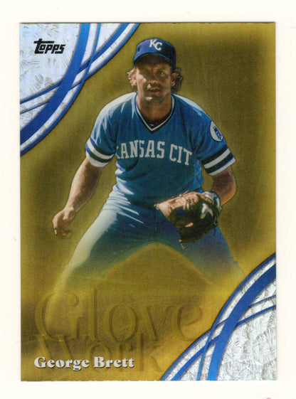 2026 Topps George Brett Glove Work Insert #GW-2 Kansas City Royals Hall of Fame