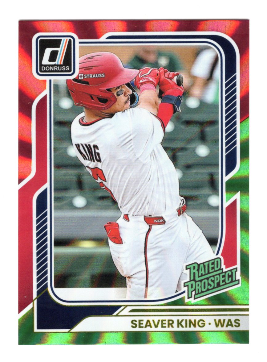 2026 Donruss Seaver King Card Signature Series Red and Green Lazer